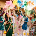 Holi Captions for Instagram