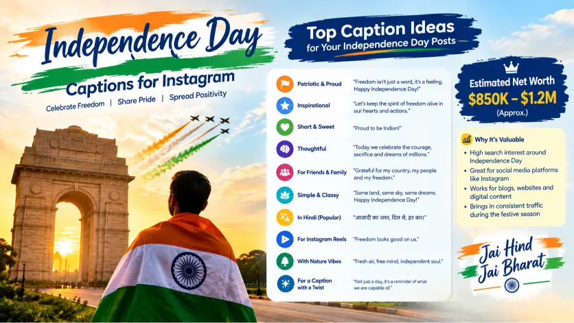 Independence Day Captions