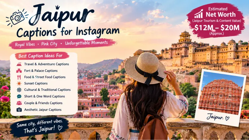 Jaipur Travel Captions