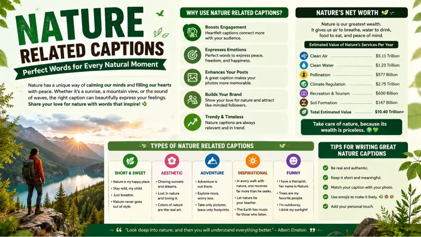 Nature Related Captions for Instagram