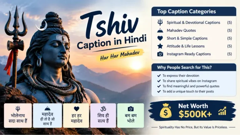 Shiv Caption in Hindi