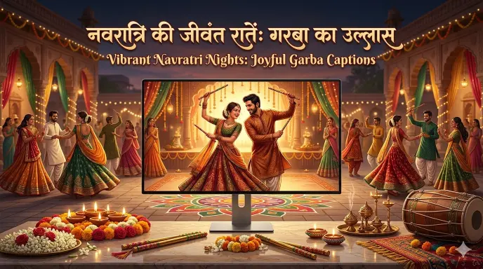 Beautiful Captions for Navratri