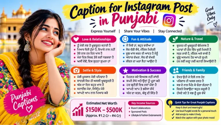 Punjabi Captions for Instagram