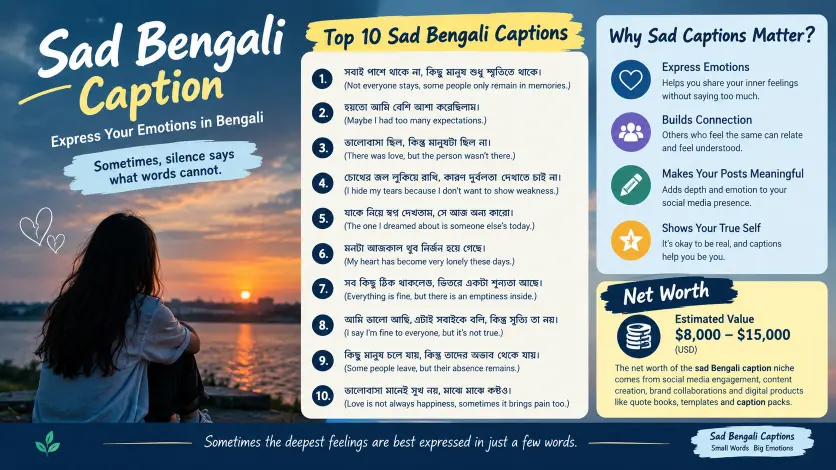 Sad Bengali Caption