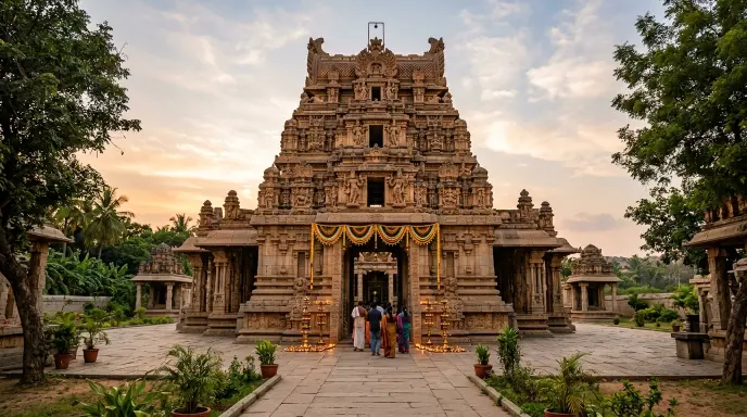 emple Darshan Captions